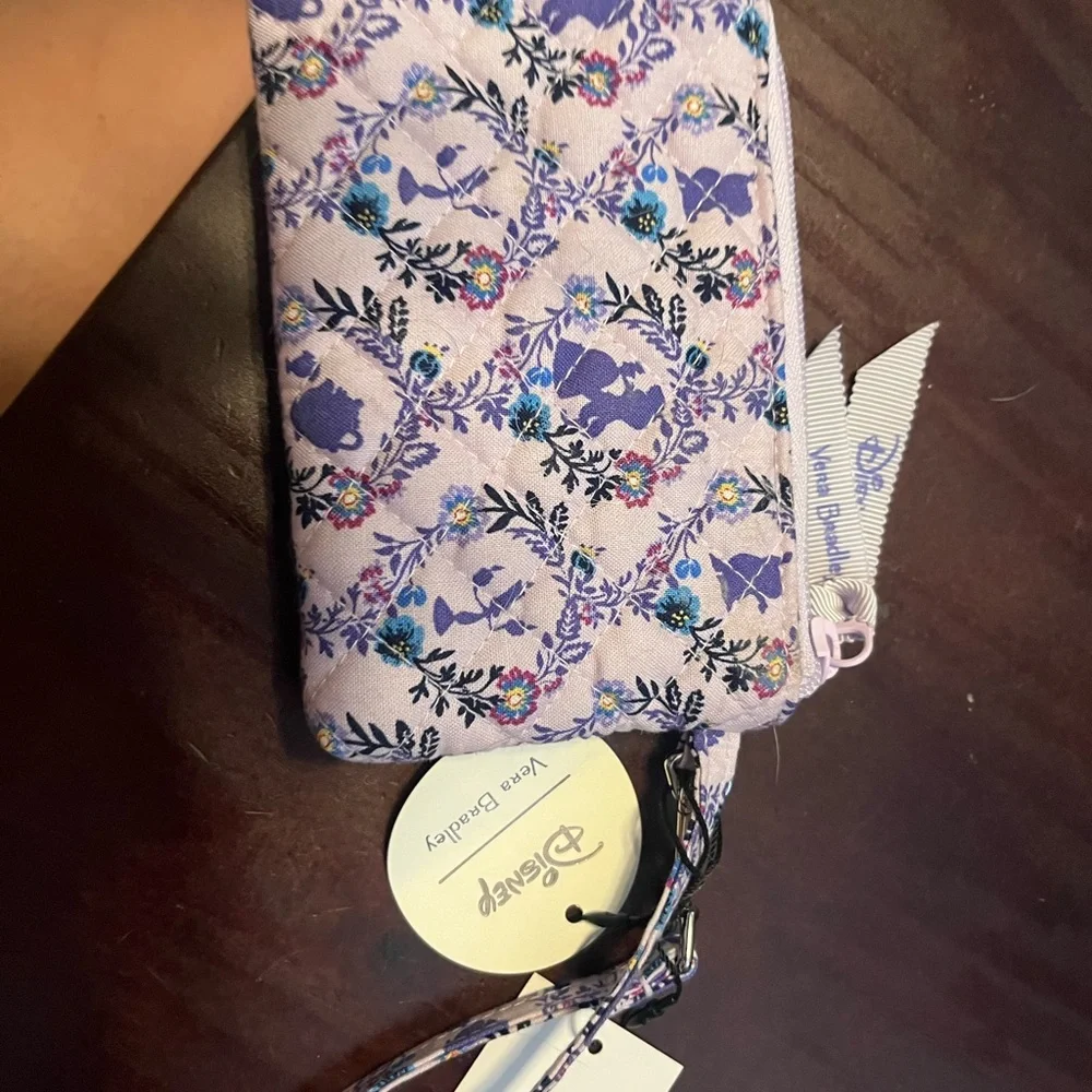 Vera Bradley Beauty & The Beast  Keychain Pouch - Picture 3 of 3
